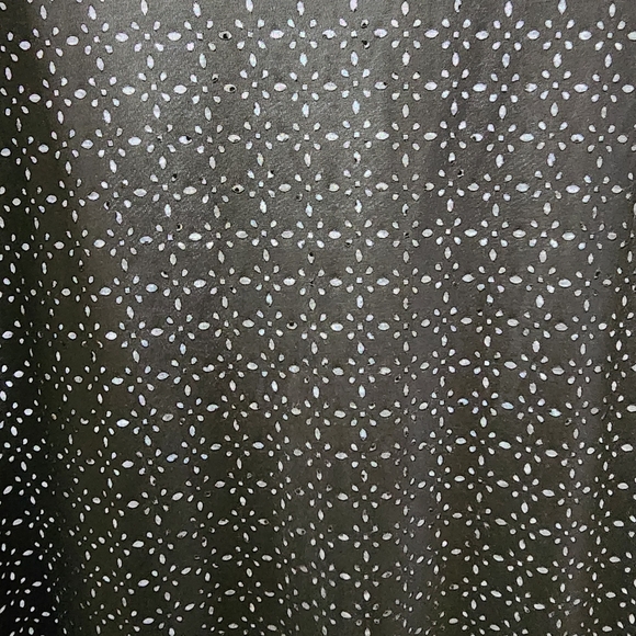 Vocal Gray Women's Rhinestone Bling Skull Floral Long Sleeve Medium Made in USA - Picture 9 of 14